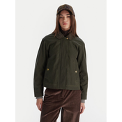 Hunter Prehodna jakna Leith HARW0065251 Zelena Oversize