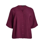 Zizzi Bluza Flkikka bordo