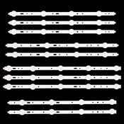 General Grundig ZCK606AL LED osvetlitev 056D40-SS2, SVS400A79 - 10 trakov