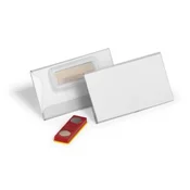 Oznaka s poševnim magnetom DURABLE 40x75mm 25 kosov