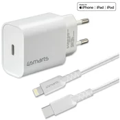4smarts 4SMARTS 20W PD POLNILEC USB-C NA LIGHTNING Z MFI KABLOM ZA IPHONE 12 13 14