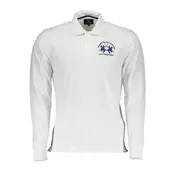 LA MARTINA Muška polo majica CCMP03-PK001_BIANCO_00001, Bela