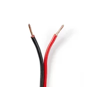 Kabel za Zvucnike | 2×1.50 mm2 | 30×0.24 CCA | Crveno-Crni | MEGASY