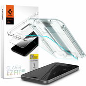 ZAŠČITNO STEKLO SPIGEN GLAS.TR ”EZ FIT” IPHONE 15 CLEAR