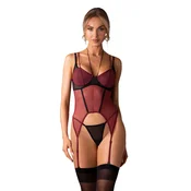 Obsessive Parisel Corset & Thong S/M