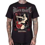 Hardcore majica moška - HELL CAT - BLACK HEART - 27649