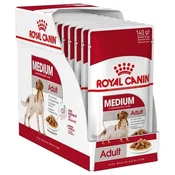 ROYAL ROYAL CANIN SHN Medium Adult v omaki - mokra hrana za odrasle pse - 10x140g