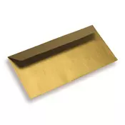 Kuverta A23, 113 x 223 mm BO - zlata/srebrna, 100/1