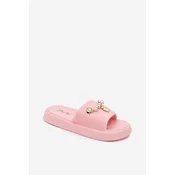 Ženski penasti copati z okraskom Pink Arrow