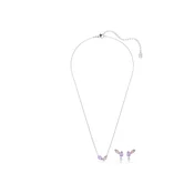 Swarovski Set nakita majnica/roza/srebrna