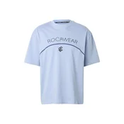 ROCAWEAR Majica Arch modra/svetlo modra/črna