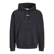JACK & JONES Majica JCOCLUB svetlo siva/črna/bela