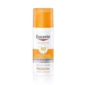 Eucerin Photoaging Control tinted gel-krema za zaštitu kože lica od sunca, tamna nijansa SPF 50+