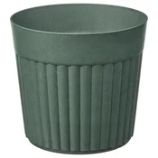 FRÄKENVÄXT Cvetlični lonec, notranji/zunanji/globoka zelena, 24 cm