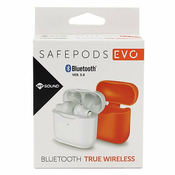 Meliconi Slušalke za v ušesa Safe Pods Evo - white/orange
