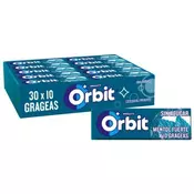 Wrigleys Orbit Menthol Fuerte žvečilni gumi brez sladkorja 30 kosov x 14 g škatla