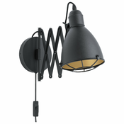 Eglo 43184 - Zidna svetiljka TREBURLEY 1xE27/28W/230V