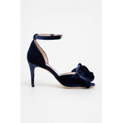 Sandale Custommade Marita Velvet boja: tamno plava, 998620031