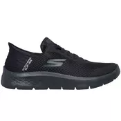 Skechers GO WALK FLEX - HANDS UP, muške patike za slobodno vrijeme, crna 216324