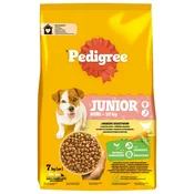 Pedigree Junior Mini s piletinom i povrcem 7 kg