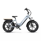 Onesport Onesport OT08 20 mestno električno kolo, 48 V 18 Ah, navor 65 Nm, doseg 80–90 km, sivo, (5000231872)