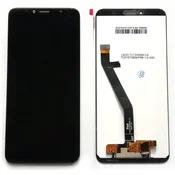 shumee LCD ZASLON NA DOTIK PRIMEREN ZA HUAWEI Y6 2018 ATU-L21 LX3 ČRNEGA OBLIČENJA