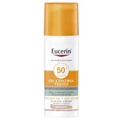 Eucerin Protective oil Control Tinted Gel-Cream Medium Tint Dry Touch Imperfect Skin SPF50+ 50ml