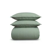 Posteljnina Dormeo Linen - zelena 200x200 cm