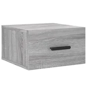 Vidaxl Stenska nočna omarica siva sonoma 35x35x20 cm