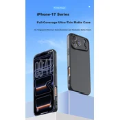 ALittleFlower Maska za mobilni telefon Iphone 17 Pro Max, Crna