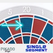 GRANBOARD Segment za pikado tarčo Single - Square 2 kom