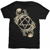 HIM Unisex majica Bone Sculpture (Back Print) XL