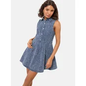 Friends Like These Dolga srajca  moder denim