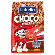 shumee Lubella Choco piegołaki Žitni čips v obliki piškotov z okusom čokolade 250 g