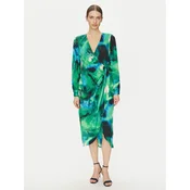 DKNY Cocktail obleka DD4JYD34 Zelena Regular Fit