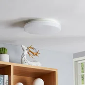 Prios Artin LED stropna svetilka, senzor, okrogla, 22 cm - Kopalnica - Sodobni - bela - Plastika