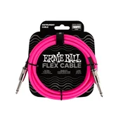 ERNIE BALL 6413 Flex Pink 3m instrumentni kabel