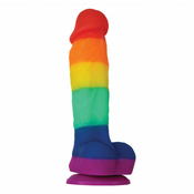 Dildo Colours Tricolor 17,5cm