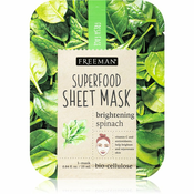 Freeman Superfood Spinach sheet maska za blistav ten 25 ml