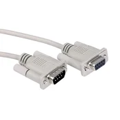 ROLINE produžni kabel za miš, serijski kabel, 9-pin, RS232, D-SUB, DB9, F/M, 1,8 m 11.01.6218-50