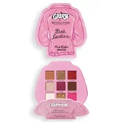 MAKEUP REVOLUTION Paleta senki i pigmenata, Grease Pink Ladies, 9 g