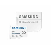 SAMSUNG Memorijska kartica PRO Endurance MicroSDXC 32GB U3 + SD Adapter MB-MJ32KA