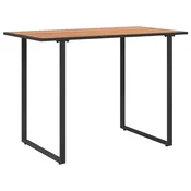 Vidaxl Vrtna miza Rjava 100 x 55 x 70 cm les