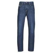 Diesel Jeans straight 2020 D-VIKER Modra