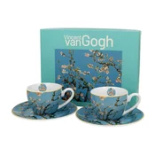 shumee Komplet 2 skodelic za espresso Van Gogh Almond Blossom 90 ml