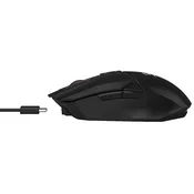 R36 Ultra Dual Mode Wireless Gaming USB Stone Black miš crni
