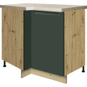 Kutni element desni Glamour Gla 14D 100x70 - zelena