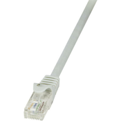 LogiLink RJ45 omrežni priključni kabelCAT 6A S / FTP [1x RJ45 vtič - 1x RJ45 vtič] 7,5 m roza Logi