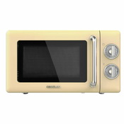 Cecotec Mikrovalovna Pečica Cecotec PROCLEAN 3010 RETRO Rumena 20 L
