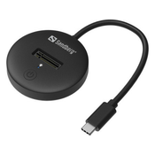Sandberg USB 3.2 dock za M.2+NVMe SSD 136-47